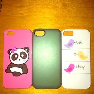 EUC. Iphone 5/5s covers